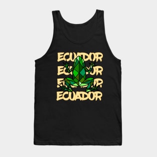 Little green frog Tank Top